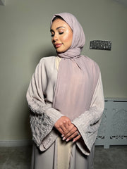 Embellished 2 piece Emirati Abaya- Liya