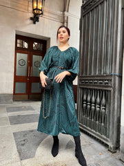 Imperia Green Long Dress