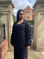 Black Fringe Dress