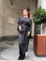 Carpi Black Maxi Dress