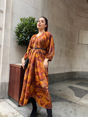 Imperia Auburn Long Dress