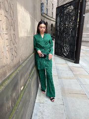 Vicenza Co Ord Green Set