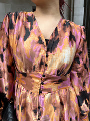 Sienna Pink Midaxi with pockets