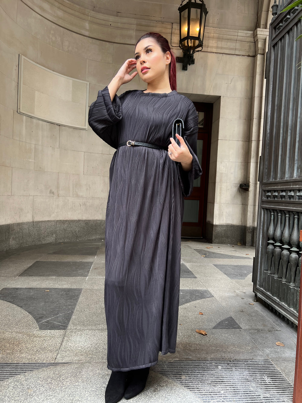 Carpi Black Maxi Dress