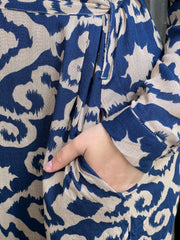 Azzurro Blue Maxi with pockets