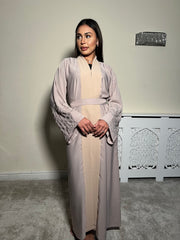 Embellished 2 piece Emirati Abaya- Liya