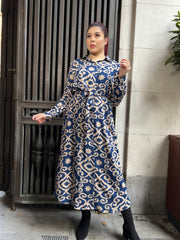 Azzurro Blue Maxi with pockets