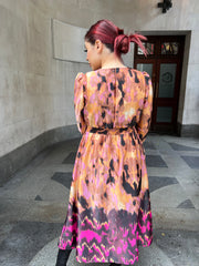 Sienna Pink Midaxi with pockets