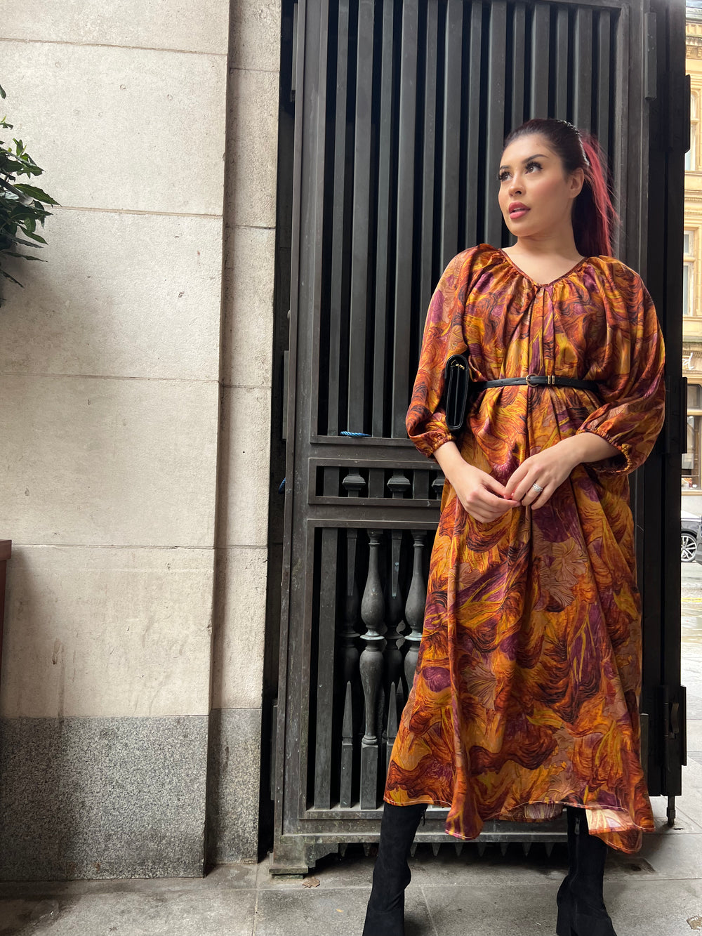 Imperia Auburn Long Dress