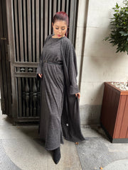 Seattle Knitted 2 piece Abaya Set