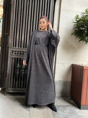 Seattle Knitted 2 piece Abaya Set