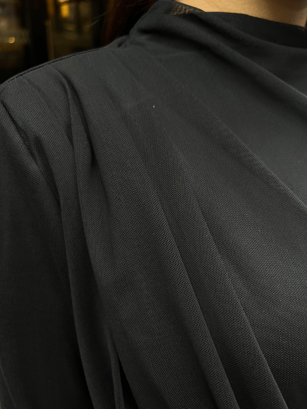 Cosenza co ord skirt set black