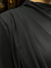 Cosenza co ord skirt set black