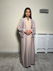 Embellished 2 piece Emirati Abaya- Liya