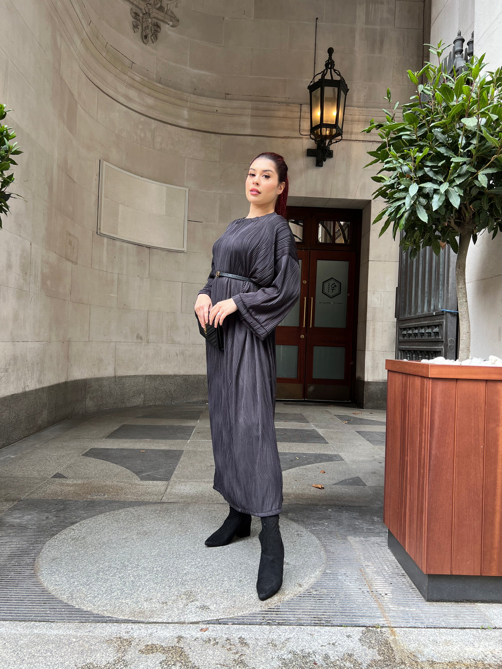 Carpi Black Maxi Dress