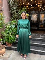 Ginosa Green Long Dress