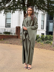 Fez Green Belted Kaftan