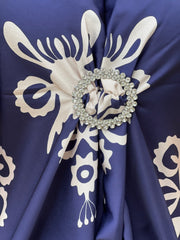 Ankara Blue Printed Kaftan