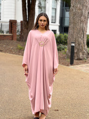 Aspen Pink Buckle Kaftan