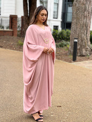 Aspen Pink Buckle Kaftan