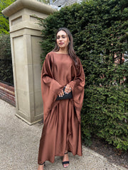 Fez Brown Belted Kaftan