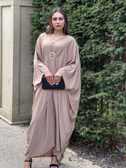 Aspen Tan Buckle Kaftan