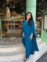 Amarifi Long Pleated Dress