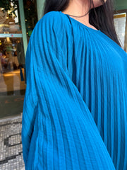 Amarifi Long Pleated Dress