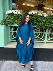 Amarifi Long Pleated Dress