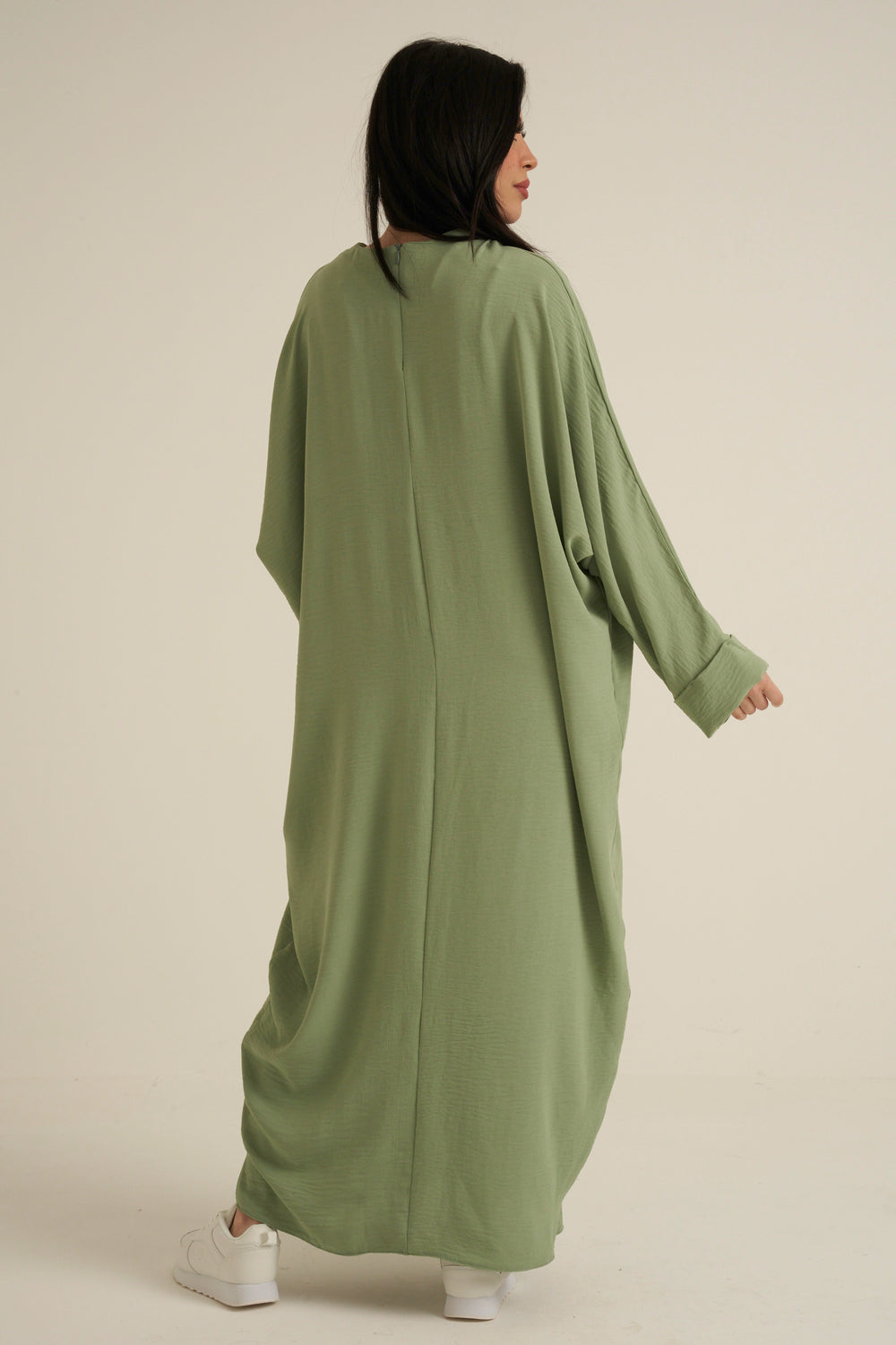 Refa Sage Green Abaya Dress