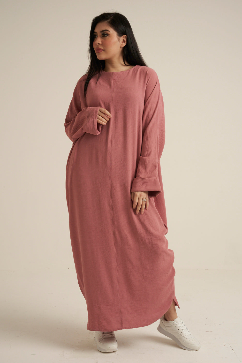 Refa Blush Pink Abaya Dress