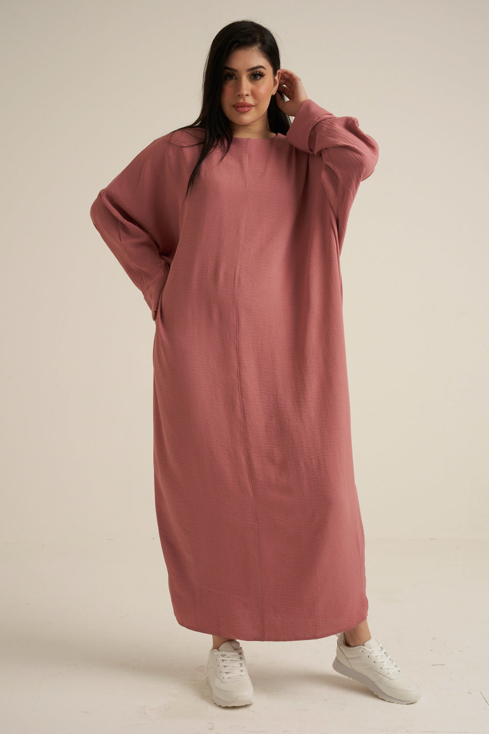 Refa Blush Pink Abaya Dress