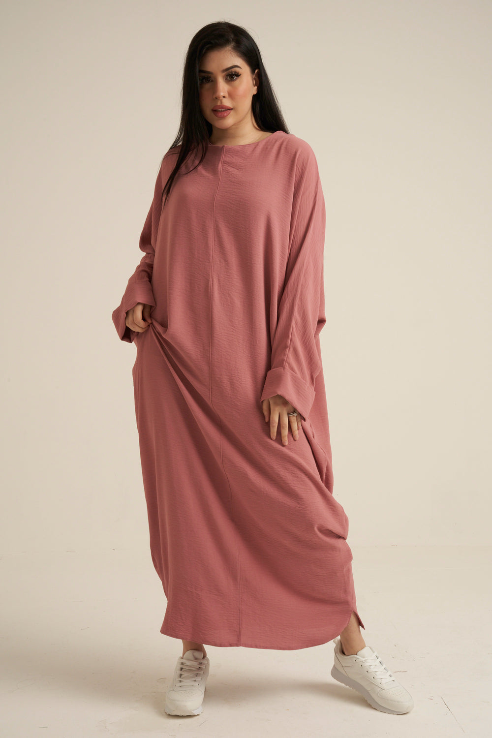 Refa Blush Pink Abaya Dress
