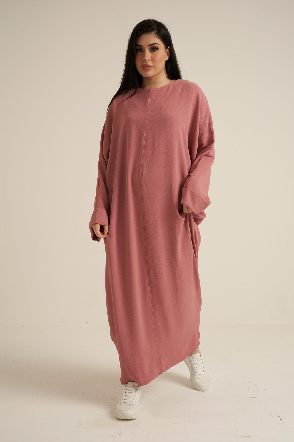 Refa Blush Pink Abaya Dress