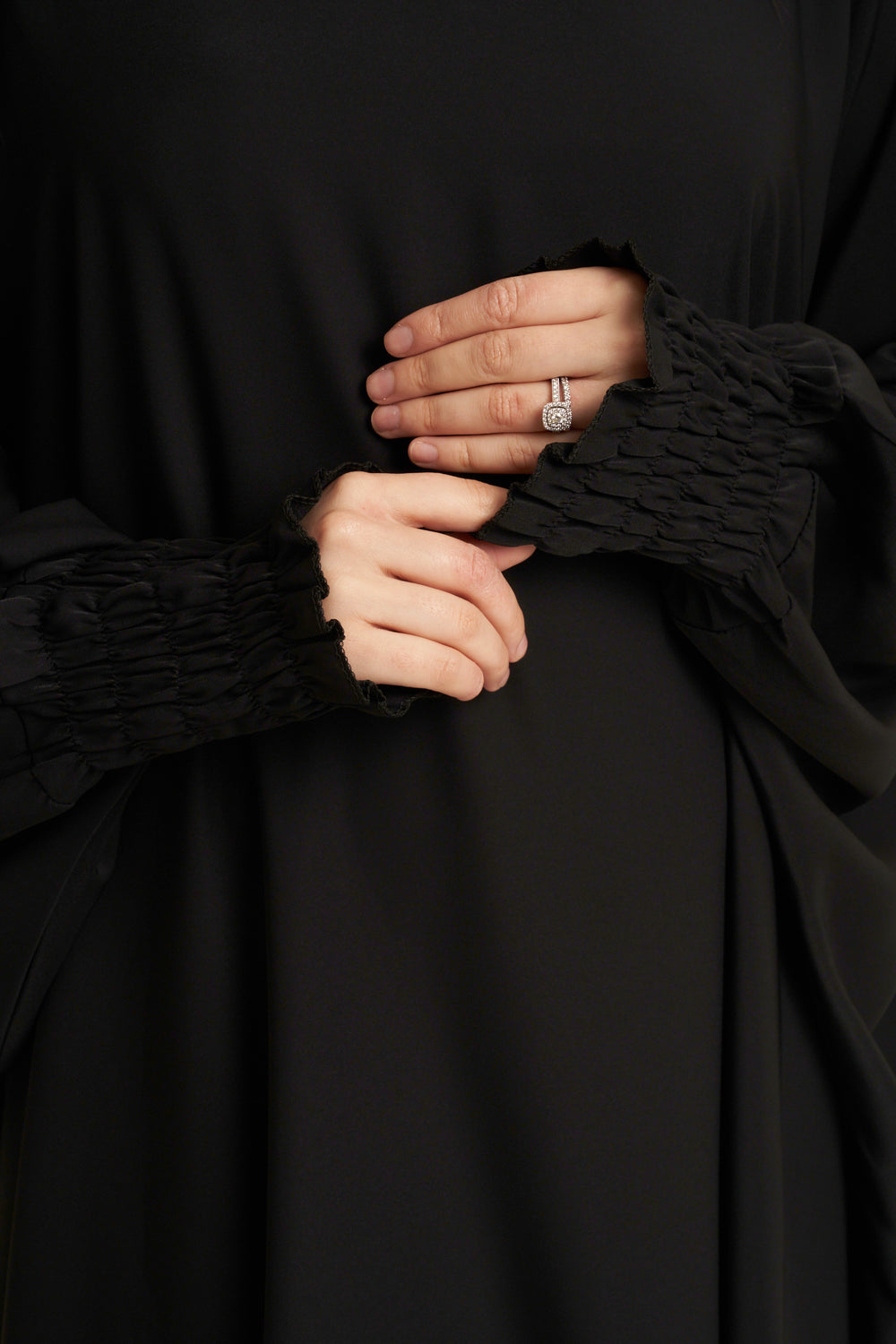 Black Closed Abaya