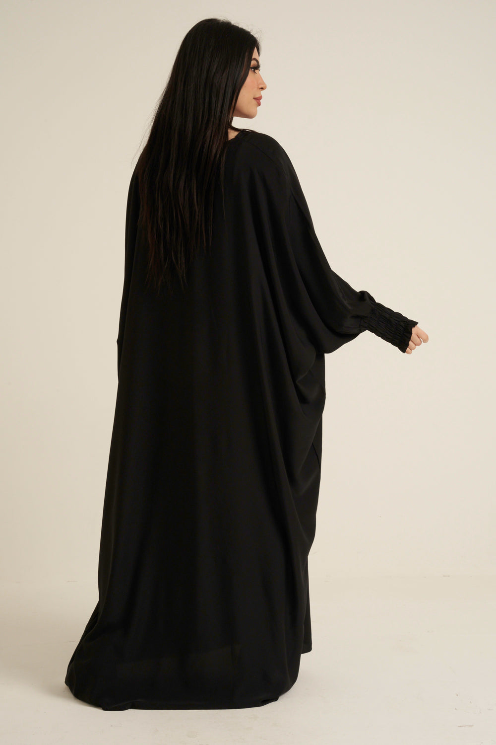 Black Closed Abaya
