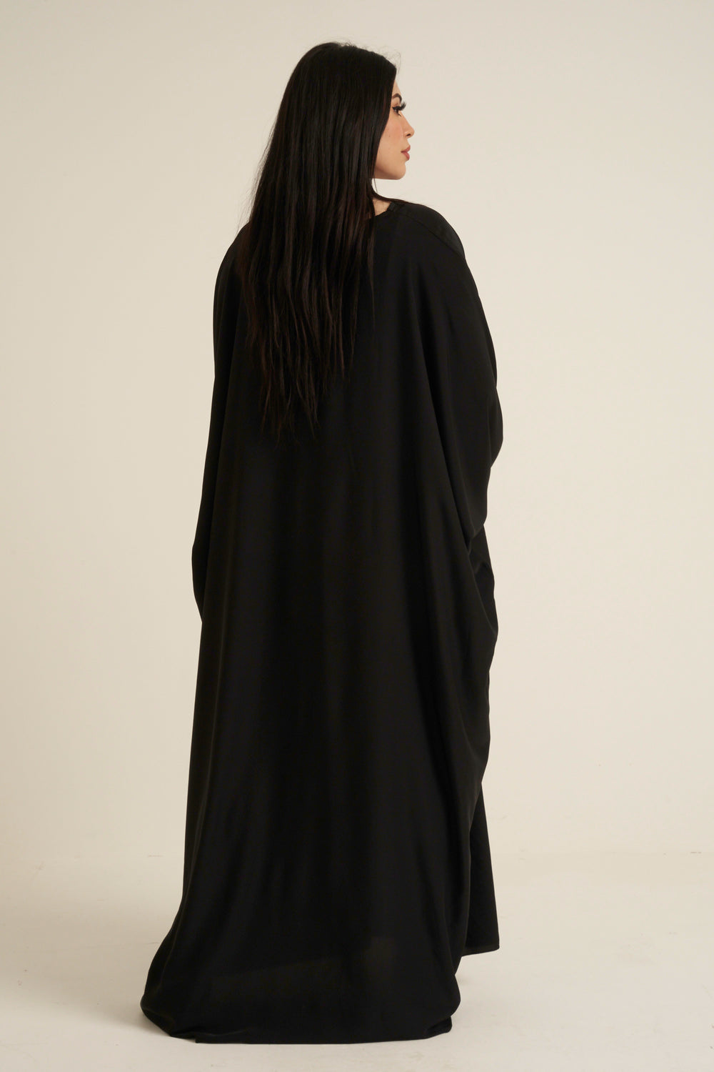 Black Closed Abaya