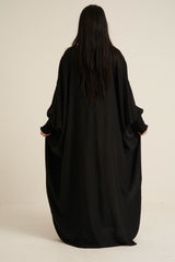 Black Closed Abaya