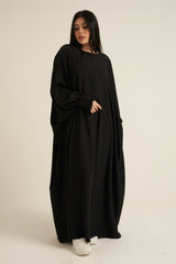 Black Closed Abaya
