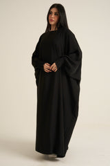 Black Closed Abaya