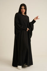 Black Closed Abaya