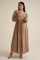 Champagne Maxi Dress