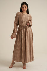 Champagne Maxi Dress