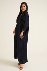 Midnight Blue Modest Maxi Dress