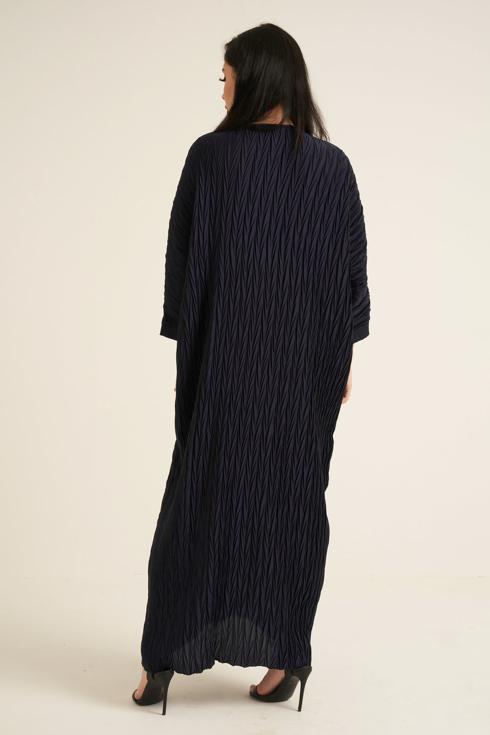 Midnight Blue Modest Maxi Dress